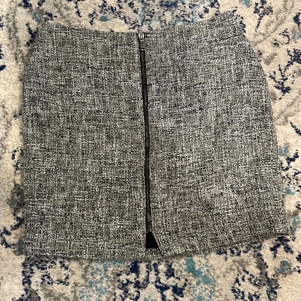 6P Banana Republic tweed mini skirt